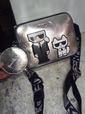 K. Lagerfeld Crossbody Cartoon Purse